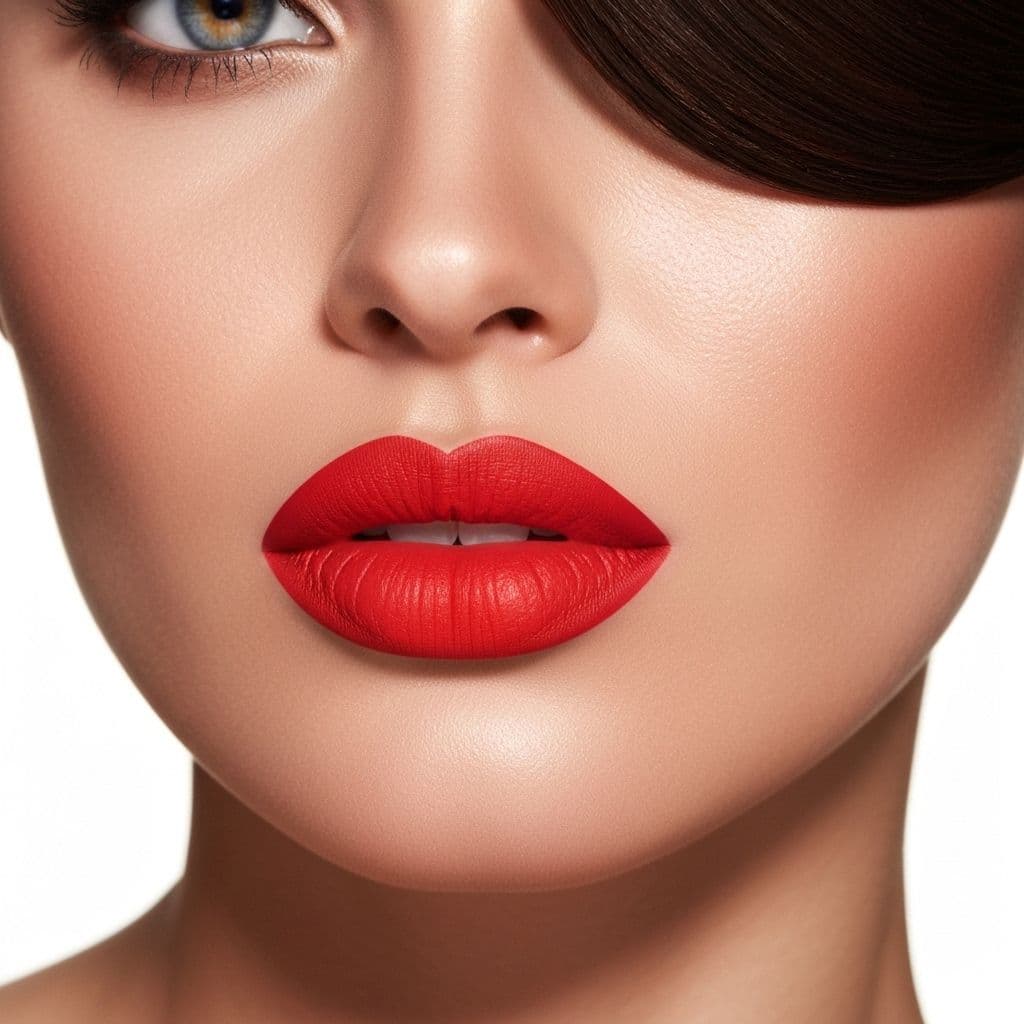 Velvet Matte Lipstick - Crimson view 3